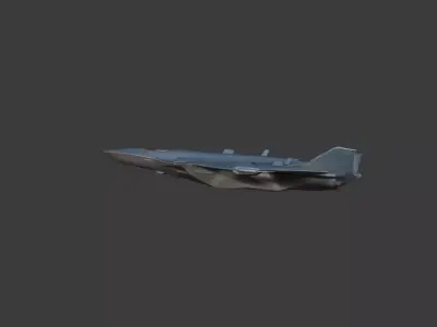 Fighter Jet  Military Aircraft 3D Model  3D model