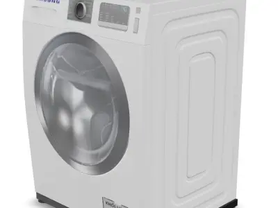  Samsung washing machine 3D model