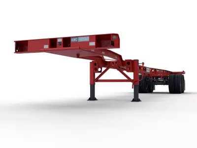 Flexi Van X Lightweight Chassis Low-poly 3D model