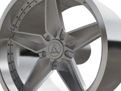 ARTIS BUCKHEAD WHEEL 3D MODEL 3D model