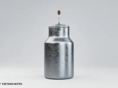 Milk Container 3D model