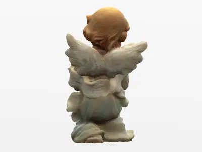 Baby Angel statuette 3D scan 3D model