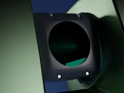 Scanstation C10 - Low poly 3D model Low-poly 3D model