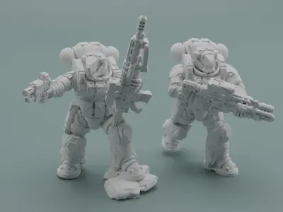 Free Peashooters Free 3D print model