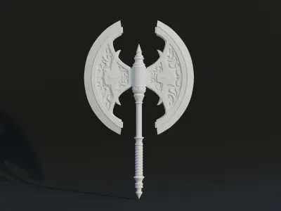 Blinding Light of Destiny Low-poly 3D model