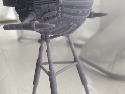 Sci Fi drone c5x seek and obliterate 3D print model