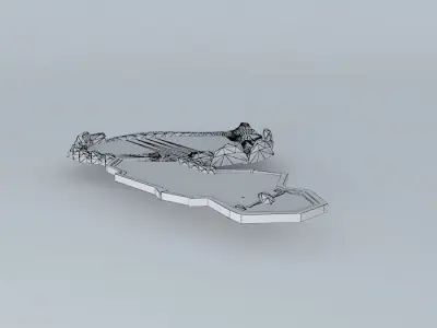 SeaWorld San Diego  Rocky Point Preserve 3D model
