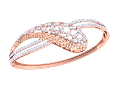 Art Deco Bracelet 15 3D print model