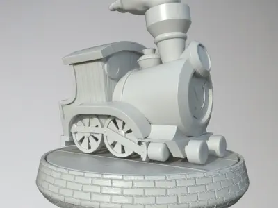 Zelda Spirit Tracks train Miniature 3D print model