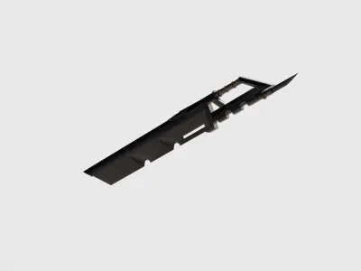 Riftcutter - Sci-Fi Tactical Blade 3D model
