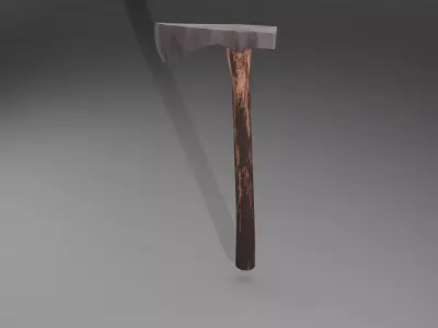 The Axe Low-poly 3D model