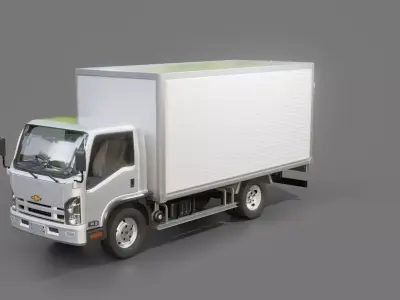 Chevrolet NQR Box Truck 3D model