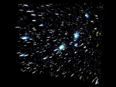 Shapley Supercluster 3D model get