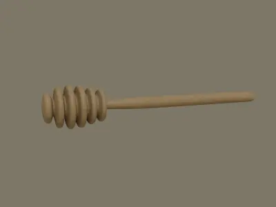 Honey Dipper 3D model