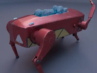 working robot  3D model