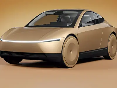 2026 Tesla Cybercab 3D model