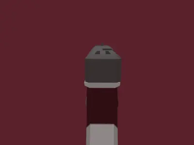 Glock 20 Low Poly Free low-poly 3D model