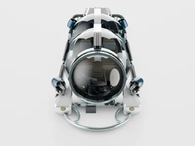 Aurora Mini Submarine 3D model