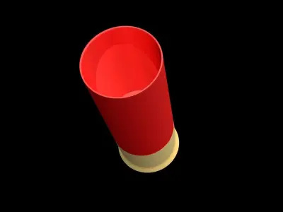 12Bore Bullet 3D model