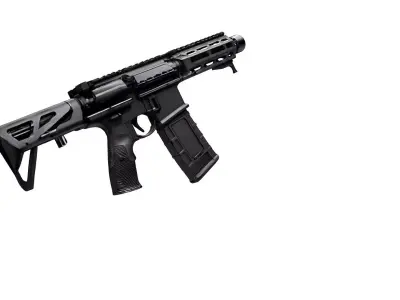 RIFLE DDM4 PDW 3D model