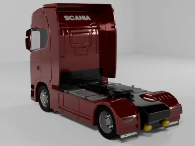 SCANIA S770 TRUCK 3D model