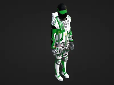 Robot Soldier - Assault Soldier 3D model purchase