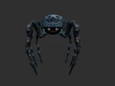 Giant Spider Low-poly 3D model buy