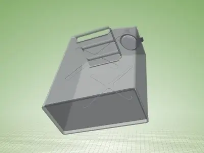  Fuel Can 5gal USGI Free 3D model