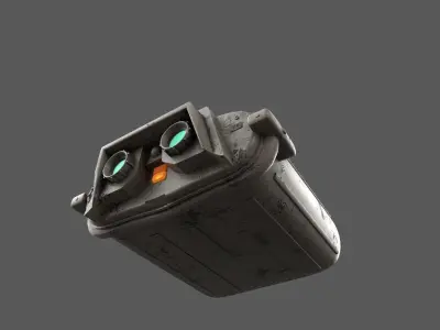 Electrobinouculars camera Free 3D model