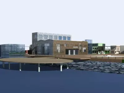 Industry Building 3D model by papan-denis - Polygon mesh