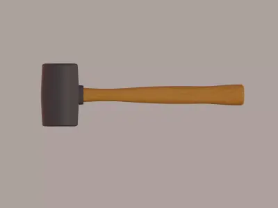 Rubber Mallet 3D model