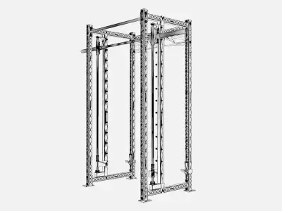 Squat Rack 3D model purchase