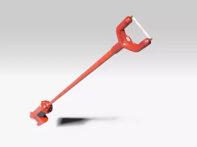 Cattle prod Low-poly 3D model