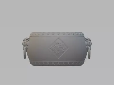 Chinese Drum 3D print model