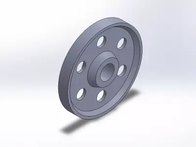 SOLIDWORKS 2022 and Engineering Graphics Pully 3D print model