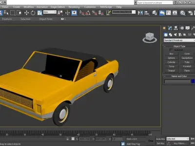Car 3D Free low-poly 3D model