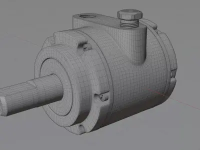 Electric Motor Concept Design 3D model