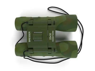 Binoculars 3D model 4