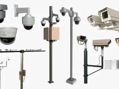 Security Camera 3D model