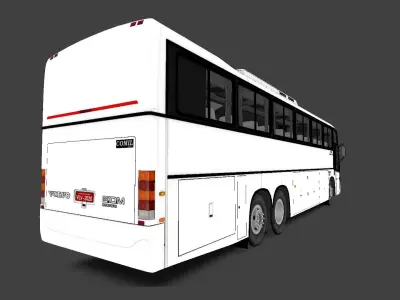 Comil Galleggiante Volvo B10M Low-poly 3D model