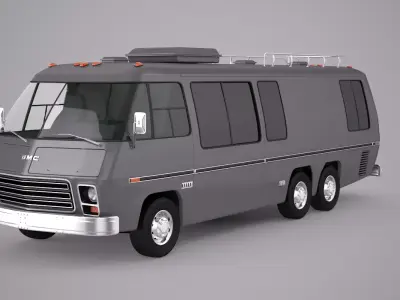 GMC Motorhome 1972-1978 3D model