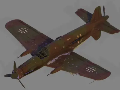 German Air bundle 3D Model Pack