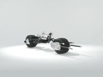 batpod motocycle 3D model