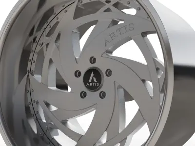 ARTIS LUNA WHEEL 3D MODEL 3D model