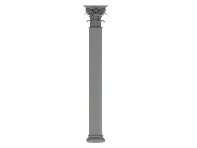 Corinthian Column  3D model