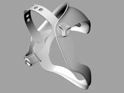 Uvex Bionic face shield  3D model