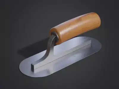 Mini Pool Trowel 3D model