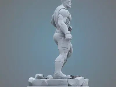 Tactical Operative Figure PM-79 3D print model