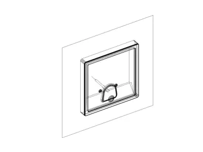 Amperemeter Voltmeter 3D model