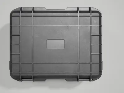 Hard Case Low-poly 3D model purchase
